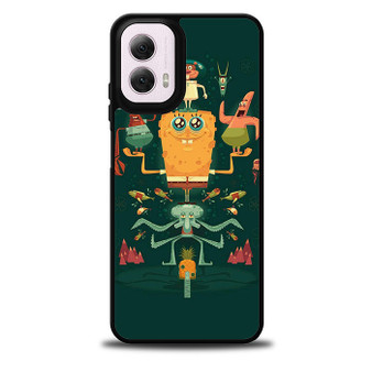Spongebob Pixel Arts Motorola Moto G 5G 2024/ Moto G 5G 2025 Case