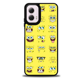 Spongebob Square Pants All Expression Motorola Moto G 5G 2024/ Moto G 5G 2025 Case