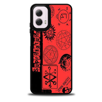 supernatural logo art Motorola Moto G 5G 2024/ Moto G 5G 2025 Case