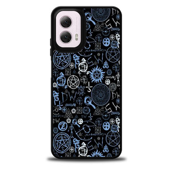 supernatural logo collage Motorola Moto G 5G 2024/ Moto G 5G 2025 Case