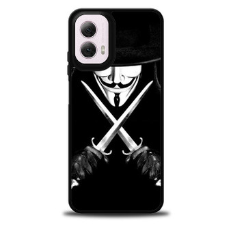 V For Vendetta Annonymous Motorola Moto G 5G 2024/ Moto G 5G 2025 Case