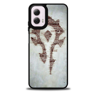 WARCRAFT Logo Motorola Moto G 5G 2024/ Moto G 5G 2025 Case