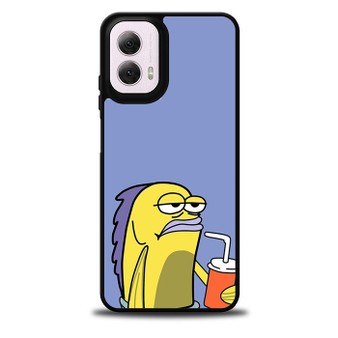 Spongebob Square Pants a Drinking Fish Motorola Moto G 5G 2024/ Moto G 5G 2025 Case