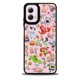 Spongebob Square Pants Collage Motorola Moto G 5G 2024/ Moto G 5G 2025 Case