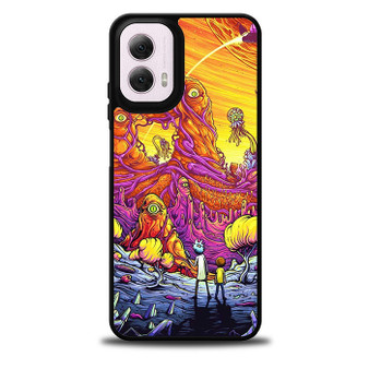 Rick and Morty Fighting Alien Motorola Moto G 5G 2024/ Moto G 5G 2025 Case