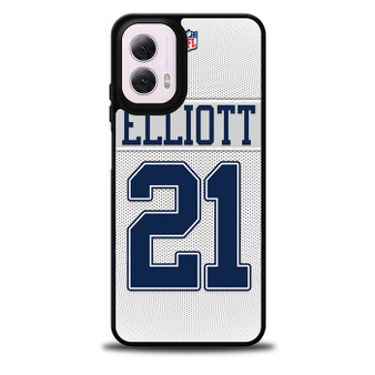 Cowboys Elliott 21 in Pattern Motorola Moto G 5G 2024/ Moto G 5G 2025 Case