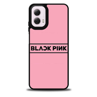 Black Pink Logo Motorola Moto G 5G 2024/ Moto G 5G 2025 Case