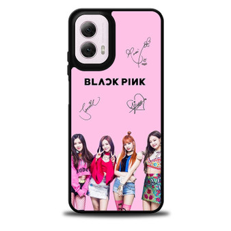 Black Pink Signature 1 Motorola Moto G 5G 2024/ Moto G 5G 2025 Case