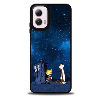 Calvin and Hobbes Doctore Who Motorola Moto G 5G 2024/ Moto G 5G 2025 Case