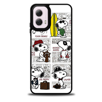 Snoopy Comic Art Motorola Moto G 5G 2024/ Moto G 5G 2025 Case