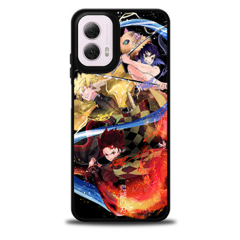 Demon Slayer Tanjiro Zenitsu and Inosuke Motorola Moto G 5G 2024/ Moto G 5G 2025 Case