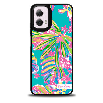 Lilly Pulitzer Summer Palm Motorola Moto G 5G 2024/ Moto G 5G 2025 Case