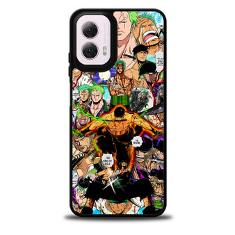 One Piece Zoro Collages 2 Motorola Moto G 5G 2024/ Moto G 5G 2025 Case