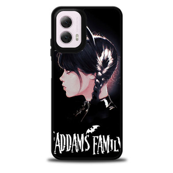 Wednesday The Addams Familly Cat Costume Motorola Moto G 5G 2024/ Moto G 5G 2025 Case