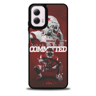 Arkansas razorbacks John Gentry Motorola Moto G 5G 2024/ Moto G 5G 2025 Case
