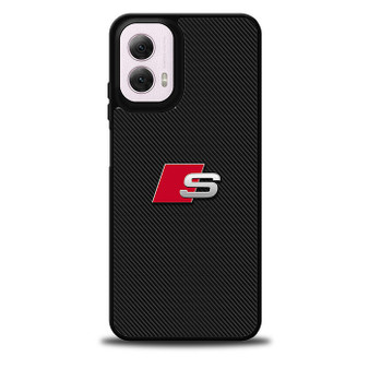 Audi s carbon style Motorola Moto G 5G 2024/ Moto G 5G 2025 Case