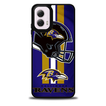 Baltimore Ravens Helmet Motorola Moto G 5G 2024/ Moto G 5G 2025 Case