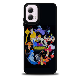 Disney All Villains Circle Motorola Moto G 5G 2024/ Moto G 5G 2025 Case