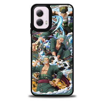 One Piece Collage Roronoa Zoro Motorola Moto G 5G 2024/ Moto G 5G 2025 Case