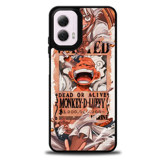One Piece Monkey D Luffy Wanted Motorola Moto G 5G 2024/ Moto G 5G 2025 Case