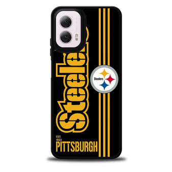 Pittsburgh Steelers Stripe Motorola Moto G 5G 2024/ Moto G 5G 2025 Case