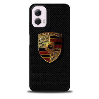 Porsche carbon style Motorola Moto G 5G 2024/ Moto G 5G 2025 Case