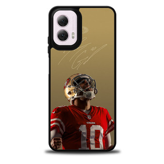 San Francisco 49ers No 10 Motorola Moto G 5G 2024/ Moto G 5G 2025 Case