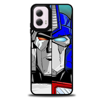 Transformers classic optimus and megatron Motorola Moto G 5G 2024/ Moto G 5G 2025 Case