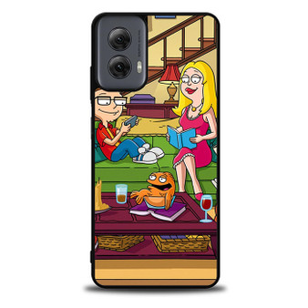 American Dad Cartoon Motorola Moto G Power 5G 2024/ Moto G Power 5G 2025 Case