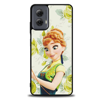 Anna Fozen Green Floral Motorola Moto G Power 5G 2024/ Moto G Power 5G 2025 Case