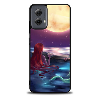 Ariel Loves Watching Moon Motorola Moto G Power 5G 2024/ Moto G Power 5G 2025 Case