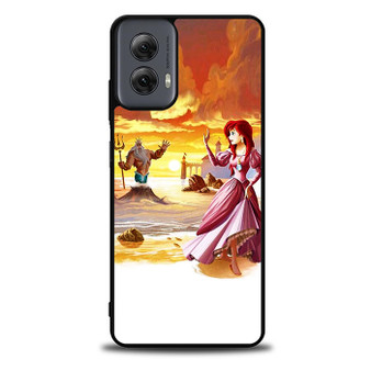 Ariel the Little Mermaid & King of Sea Motorola Moto G Power 5G 2024/ Moto G Power 5G 2025 Case