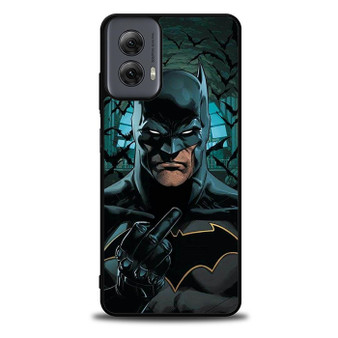 Batman Midle Finger Motorola Moto G Power 5G 2024/ Moto G Power 5G 2025 Case