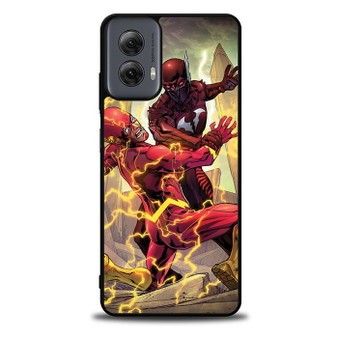 Batman The red Death Against Flash Motorola Moto G Power 5G 2024/ Moto G Power 5G 2025 Case