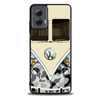 black camo vw retro bus Motorola Moto G Power 5G 2024/ Moto G Power 5G 2025 Case