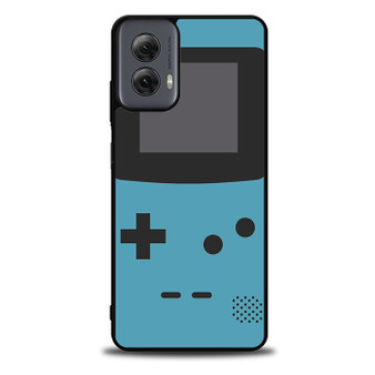 blue custom gameboy Motorola Moto G Power 5G 2024/ Moto G Power 5G 2025 Case