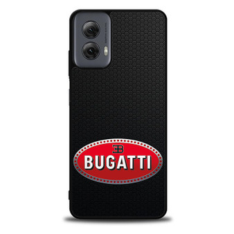 Bugatti Hex Black Design Motorola Moto G Power 5G 2024/ Moto G Power 5G 2025 Case