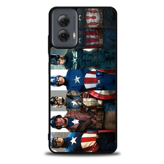 Captain America Suits Motorola Moto G Power 5G 2024/ Moto G Power 5G 2025 Case