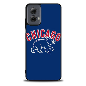 Chicago Cubs Logo 1 Motorola Moto G Power 5G 2024/ Moto G Power 5G 2025 Case