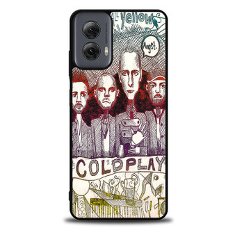 coldplay art Motorola Moto G Power 5G 2024/ Moto G Power 5G 2025 Case