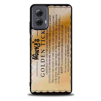 Golden Ticket Motorola Moto G Power 5G 2024/ Moto G Power 5G 2025 Case