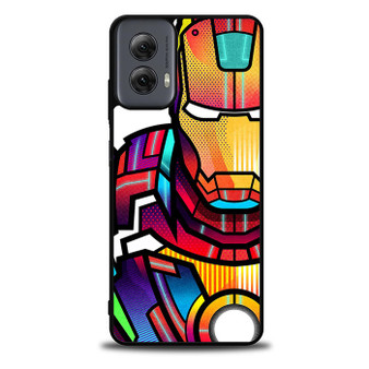 Ironman colorful art Motorola Moto G Power 5G 2024/ Moto G Power 5G 2025 Case