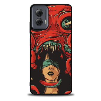 Japan Classic Octpus Art Motorola Moto G Power 5G 2024/ Moto G Power 5G 2025 Case
