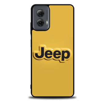 Jeep Yellow Logo Motorola Moto G Power 5G 2024/ Moto G Power 5G 2025 Case
