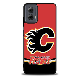 NHL Calgary Flames 1 Motorola Moto G Power 5G 2024/ Moto G Power 5G 2025 Case