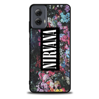 nirvana floral vintage Motorola Moto G Power 5G 2024/ Moto G Power 5G 2025 Case