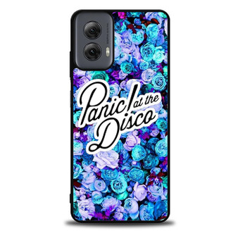 Panic at the Disco with Flower Background Motorola Moto G Power 5G 2024/ Moto G Power 5G 2025 Case