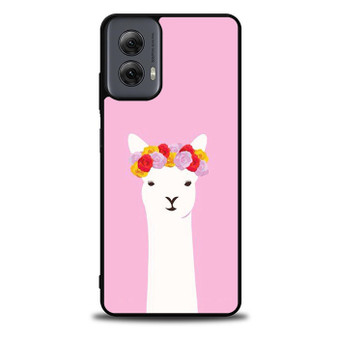 Pink Alpaca Motorola Moto G Power 5G 2024/ Moto G Power 5G 2025 Case