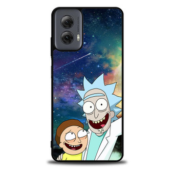 Rick and Morty in Space Motorola Moto G Power 5G 2024/ Moto G Power 5G 2025 Case