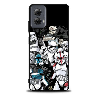 Star Wars The Troopers Collage Motorola Moto G Power 5G 2024/ Moto G Power 5G 2025 Case